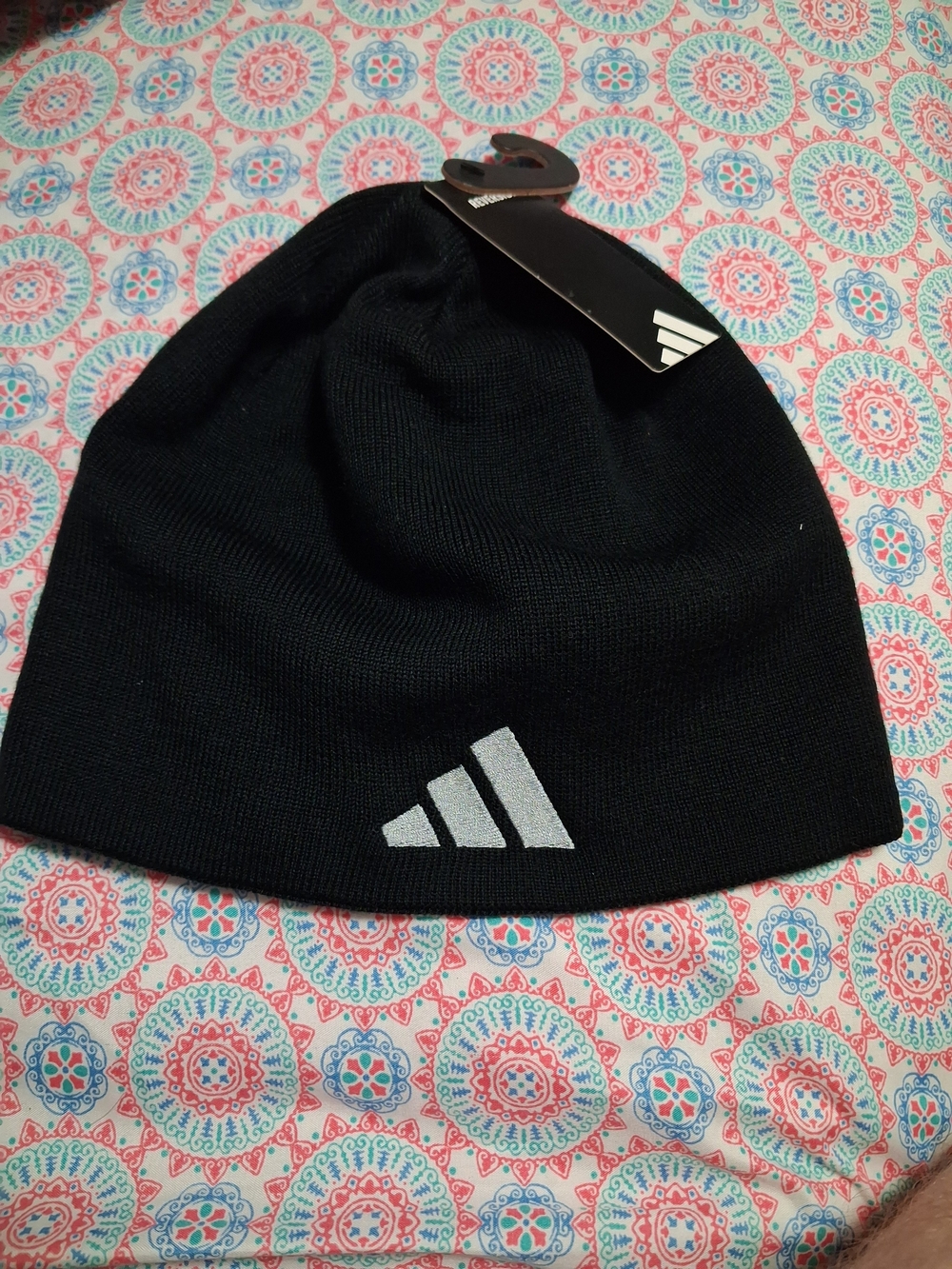 🔥 NWT adidas Men’s Reversible Knit Beanie Hat 🔥